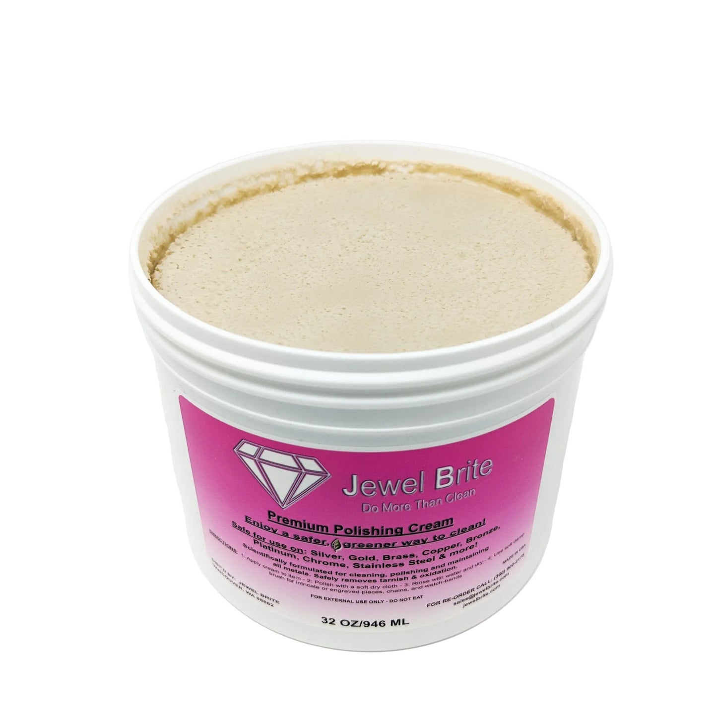 polishing cream tarnish remover jewel brite open 32 oz