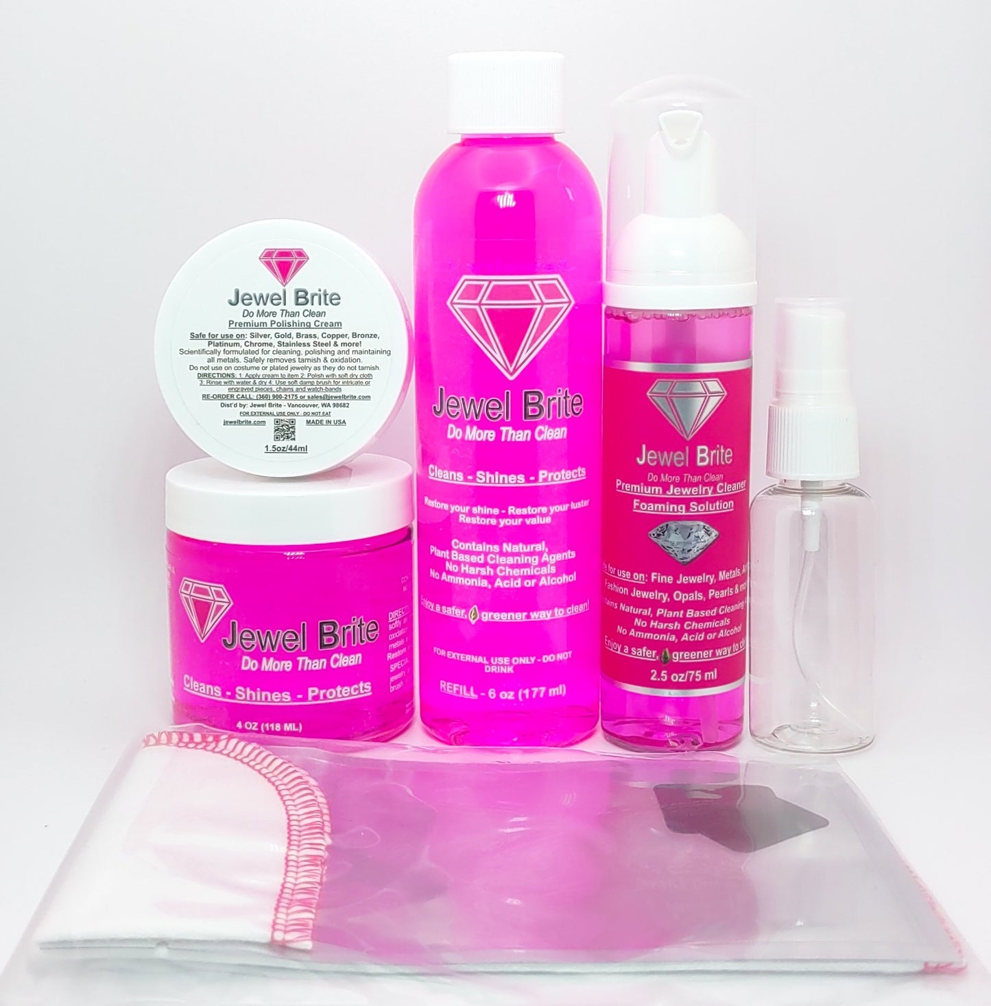 Deluxe Jewelry Cleaning Kit